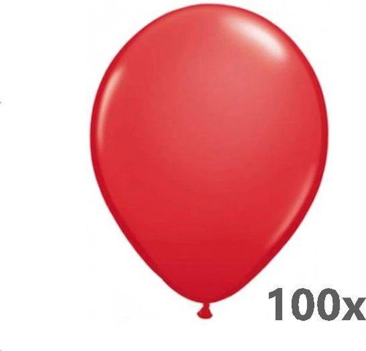 Belbal B105 - Ballonnen rood 40 cm (100 stuks)