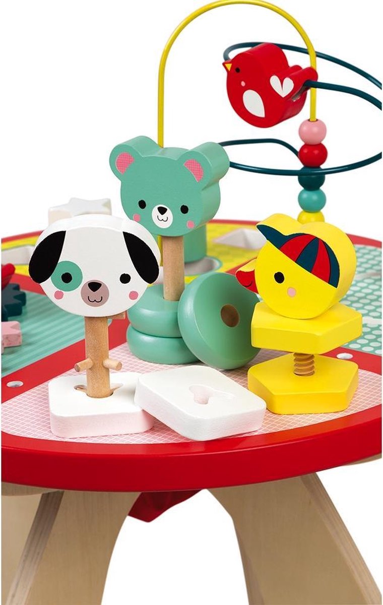 Janod - Houten Activiteitentafel - Baby forest — afbeelding 5