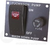 Johnson Pump 12V Schakelpaneel voor Aqua Jet Dekwaspomp 5.2