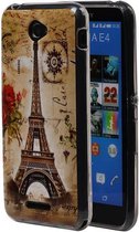 Eiffeltoren TPU Backcover Case Hoesjes voor Sony Xperia E4