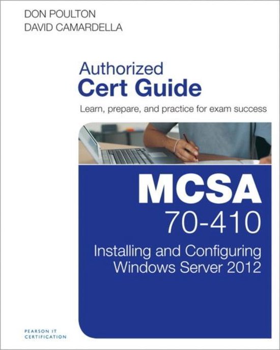 MCSA 70 410 Cert Guide - cover