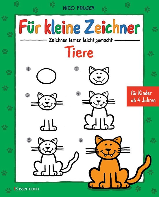 Für kleine Zeichner - Tiere - cover