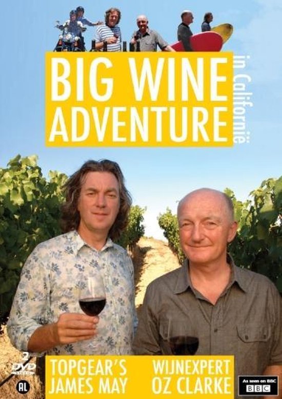 Cover van de film 'Big Wine Adventure In Californië'