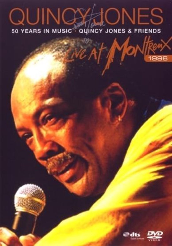 Cover van de film 'Quincy Jones & Friends - Live At Montreux 1996'