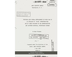 European Axis Signal Intelligence in World War II