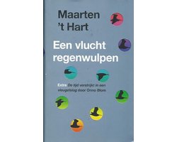 Omslag van Een vlucht regenwulpen - Extra: 'De tijd verstrijkt in een vleugelslag' door Onno Blom