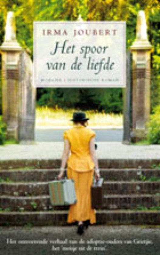 Cover van het boek 'Het spoor van de liefde' van Irma Joubert