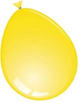 Ballonnen kristal geel (Ã˜61cm, 10st)