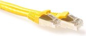 ACT FB7802 netwerkkabel 2 m Cat6a S/FTP (S-STP) Geel