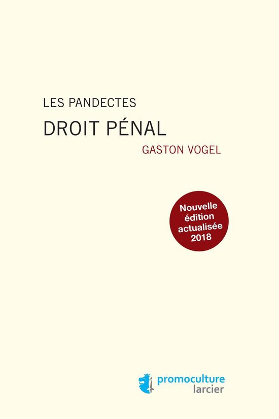 Les Pandectes - Les Pandectes – Droit pénal - cover