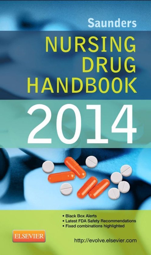 Saunders Nursing Drug Handbook 2014 - cover
