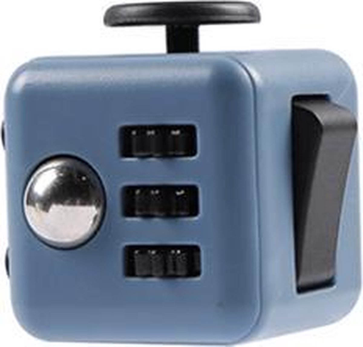 Fidget Cube - stressverminderende friemelkubus - stress bal - 3x3x3cm