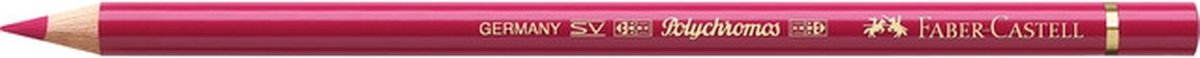 Kleurpotlood Faber Castell Polychromos 127 karmijn rose doos met 6 stuks