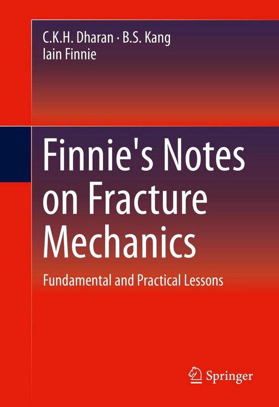 Engineering (R0) - Finnie's Notes on Fracture Mechanics - cover