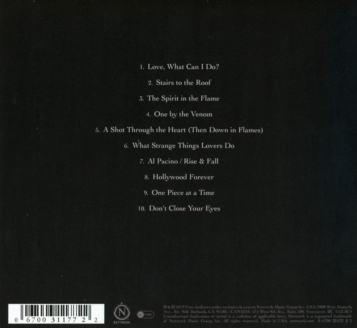 One Piece At A Time, Finn Andrews CD (album) Muziek bol