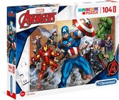 Clementoni Maxi Supercolor Legpuzzel Avengers 104 Stukjes