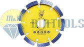 M&H diatools diamant scie joint de coupe Joint disque soudé au laser 125mm X trou d'arbre 22.2mm X 8-pour travail humide-outils diamantés