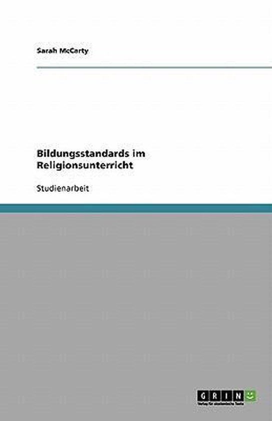 Bildungsstandards im Religionsunterricht - cover