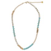 Les Soeurs - Sima Ketting Turquoise