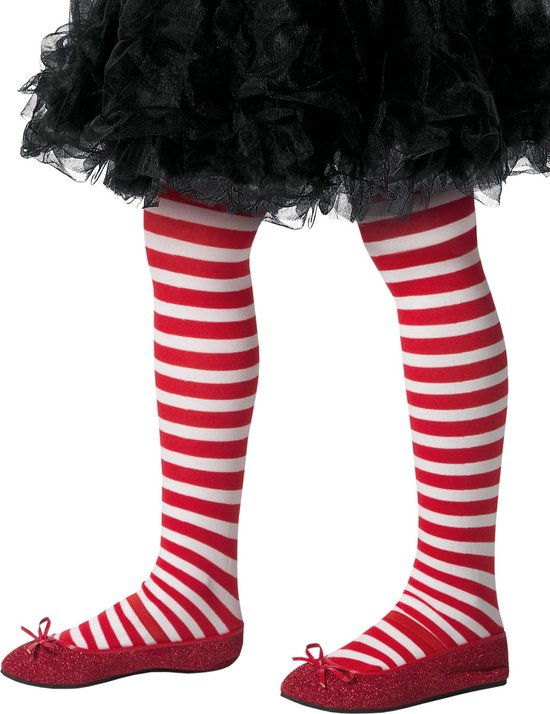 SMIFFYS - Wit en rood gestreepte legging voor kinderen - Accessoires >  Panty's en kousen | bol.com