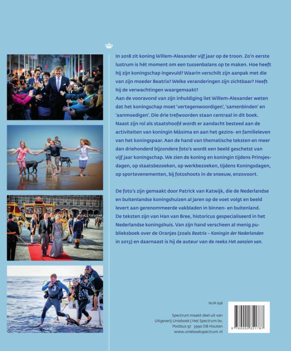 Willem-Alexander vijf jaar koning - back cover
