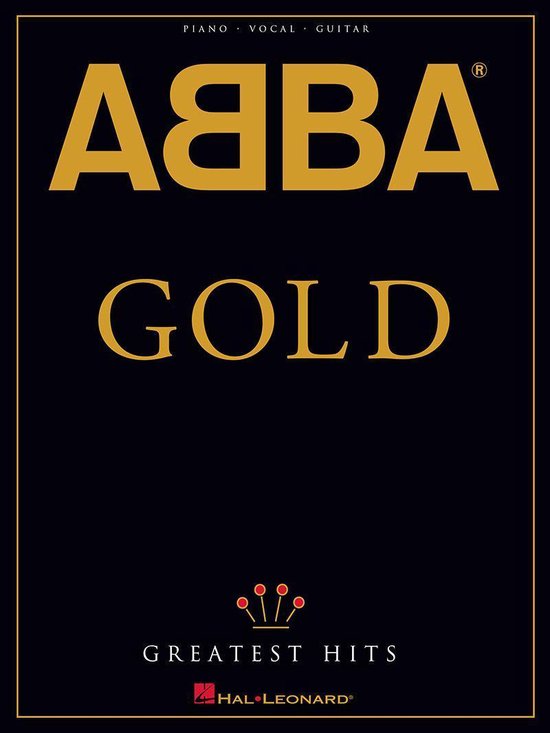 ABBA - Gold: Greatest Hits (Songbook) - cover