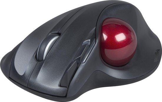 Speedlink APTICO - Wireless Trackball Mouse - Zwart | bol.com