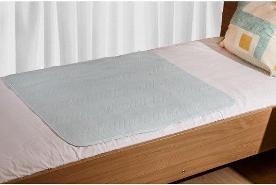 Wasbare matrasbeschermer 85x90cm bedbeschermer - incontinentie onderlegger  | bol.com