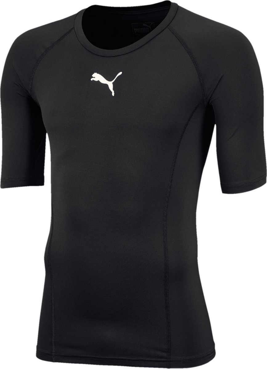 Puma LIGA Baselayer Tee SS Mannen Puma Zwart
