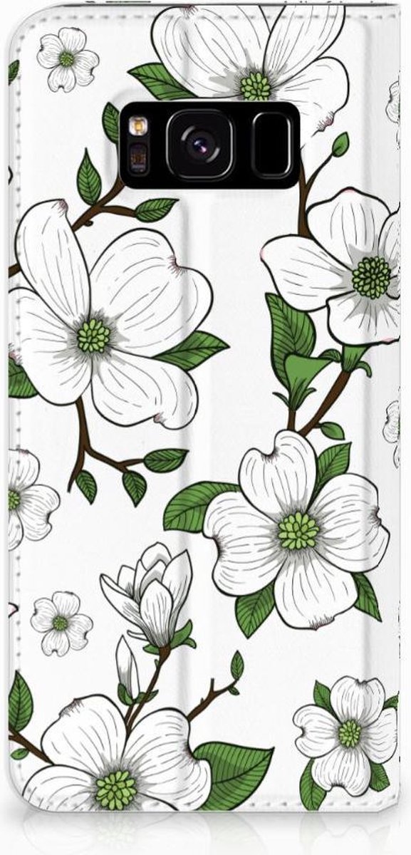 Samsung Galaxy S8 Smart Cover Dogwood Flowers