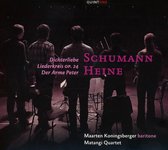 Maarten Koningsberger & Matangi Quartet - Dichterliebe/Liederkreis Op 24 (CD)
