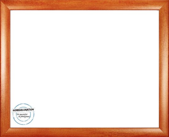 Homedecoration Colorado – Fotokader – Fotomaat – 28 x 35,6 cm – Oranje geborsteld
