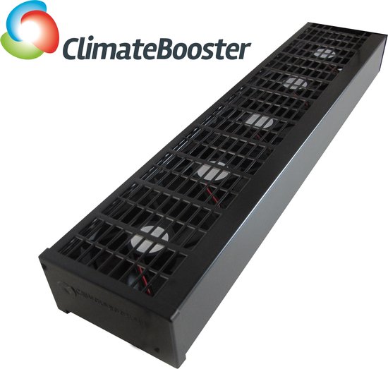 Climatebooster Convector Pro - Canal set 4 - convector ventilator - lage  temperatuur... | bol.com