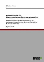 Harmonisierung Der Korperschaftsteuer-Bemessungsgrundlage
