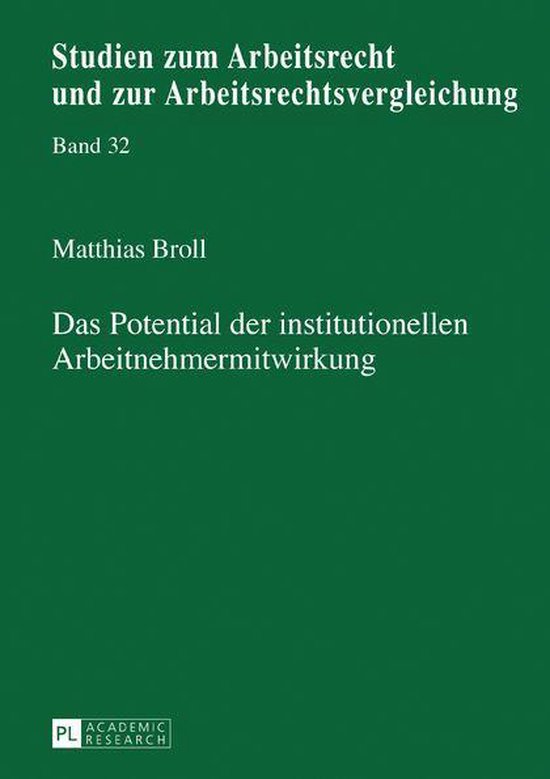 Studien zum Arbeitsrecht und zur Arbeitsrechtsvergleichung 3 ... - cover