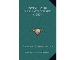 Investigatio Parallaxis Solaris (1765)