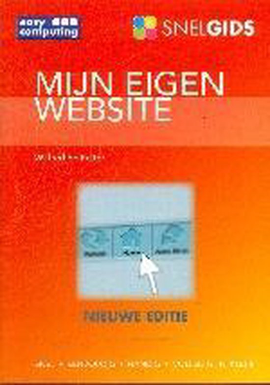 Cover van het boek 'Snelgids Mijn eigen website'