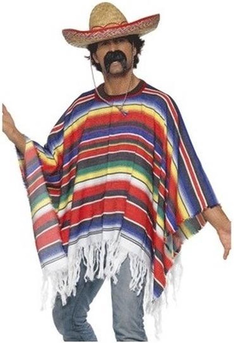 Poncho Driehoek Bruin | Alpacawol | Damesponcho