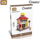 LOZ Mini Block Street View Series Fast Food Store - 9035