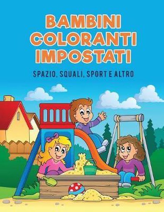 Bambini coloranti impostati - cover