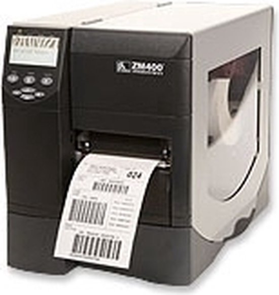 Zebra ZM400 Thermal Label Printer, ZPL, 300dpi, Cutter + Catch