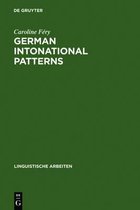 Omslag German intonational Patterns