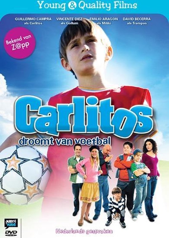 Cover van de film 'Carlitos Droomt Voetbal'