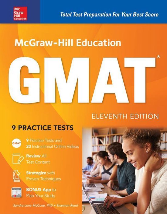 McGraw-Hill Education GMAT, Eleventh Edition - cover