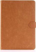iPad (2018) / (2017) Luxe Book Case - Bruin