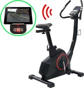 Fitness Fiets Hometrainer Magnetisch met Hartslagmeter en Tablethouder - Home trainer - Airbike - Cross trainer