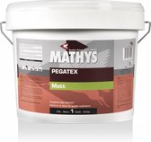 Mathys Pegatex 4 Liter-Wit-Binnen muurverf- Professioneel gebruik.