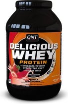 QNT Delicious Whey|Protein Eiwitpoeder|Eiwitshake|2.2kg|Aardbei