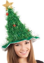 Kerstboom hoed voor volwassenen