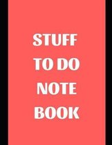 Stuff to Do Notebook